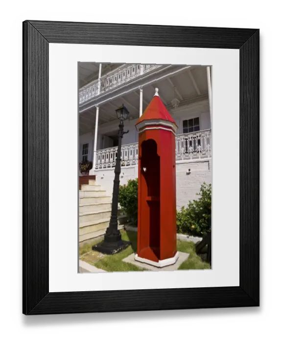 Framed Print : St. Thomas, US Virgin Islands. Guard house government house St. Thomas, US Virgin Islands Framed Print : St. Thomas, US Virgin Islands. Guard house government house St. Thomas, US Virgin Islands