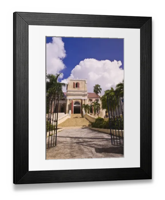 Framed Print : St. Thomas, US Virgin Islands. Frederik Lutheran Church St. Thomas, US Virgin Islands Framed Print : St. Thomas, US Virgin Islands. Frederik Lutheran Church St. Thomas, US Virgin Islands