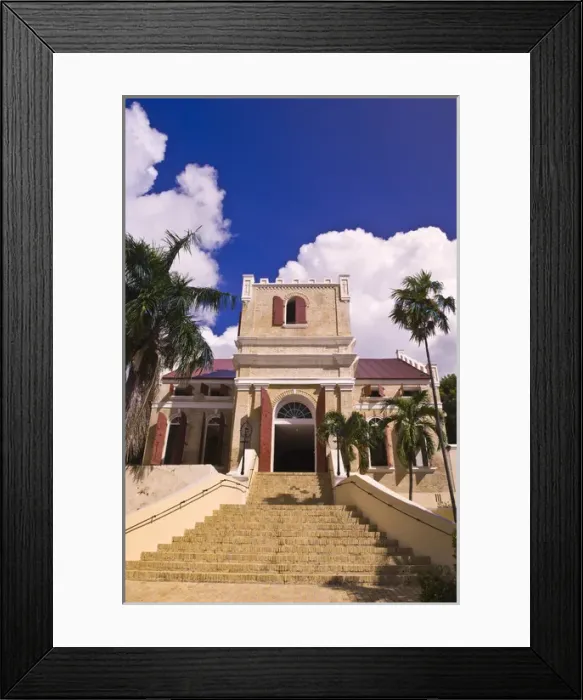 Framed Print : St. Thomas, US Virgin Islands. Frederik Lutheran Church St. Thomas, US Virgin Islands Framed Print : St. Thomas, US Virgin Islands. Frederik Lutheran Church St. Thomas, US Virgin Islands