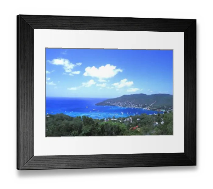 Framed Print : Colorful Admiralty Bay at Port Elizabeth in Bequia, Grenadines Framed Print : Colorful Admiralty Bay at Port Elizabeth in Bequia, Grenadines