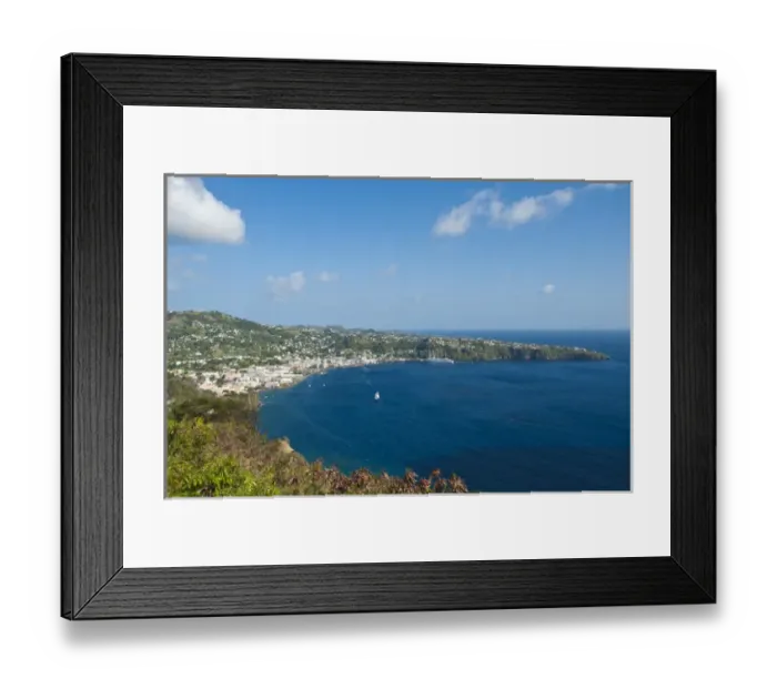 Framed Print : Kingstown, harbour St. Vincent & The Grenadines Framed Print : Kingstown, harbour St. Vincent & The Grenadines