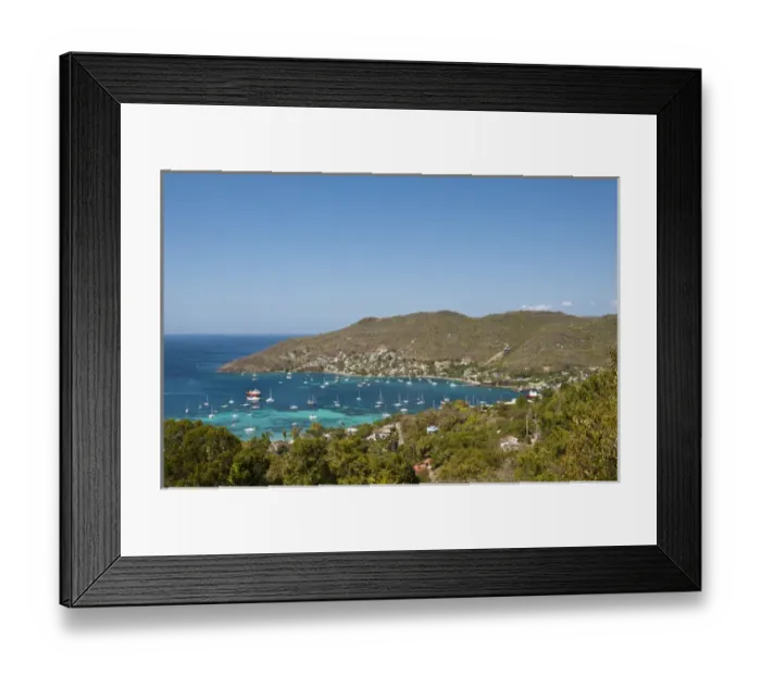 Framed Print : Port Elizabeth harbour, Bequia, St. Vincent & The Grenadines Framed Print : Port Elizabeth harbour, Bequia, St. Vincent & The Grenadines