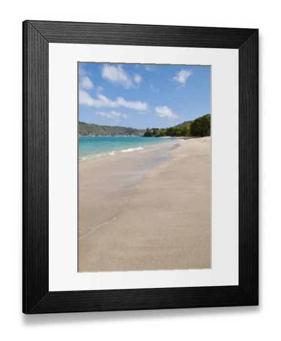 Framed Print : Princess Margaret Beach, Bequia, St. Vincent & The Grenadines Framed Print : Princess Margaret Beach, Bequia, St. Vincent & The Grenadines