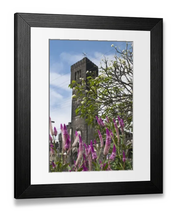 Framed Print : Kingstown, St. Vincent & The Grenadines. St. Marys Cathedral Framed Print : Kingstown, St. Vincent & The Grenadines. St. Marys Cathedral