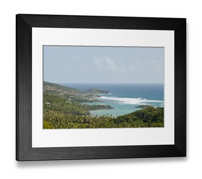 Framed Print : Bequia, St. Vincent & The Grenadines. Industry coast Framed Print : Bequia, St. Vincent & The Grenadines. Industry coast