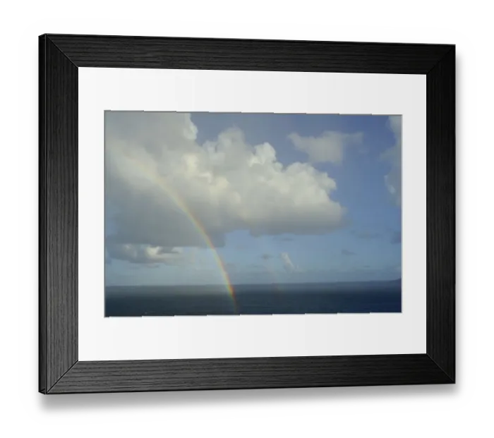 Framed Print : Caribbean, U. S. Virgin Islands, St. Thomas. Seascape with rainbow over the Atlantic Framed Print : Caribbean, U. S. Virgin Islands, St. Thomas. Seascape with rainbow over the Atlantic