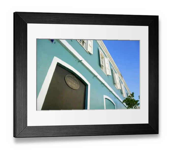 Framed Print : Caribbean, U. S. Virgin Islands, St. Thomas, Charlotte Amalie Historic District. Typical Framed Print : Caribbean, U. S. Virgin Islands, St. Thomas, Charlotte Amalie Historic District. Typical