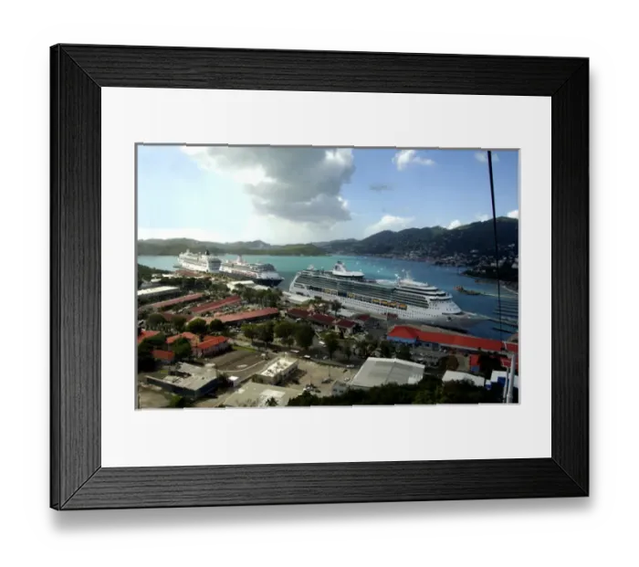 Framed Print : Caribbean, U. S. Virgin Islands, St. Thomas, Charlotte Amalie, Paradise Point. St. Thomas Skyride Framed Print : Caribbean, U. S. Virgin Islands, St. Thomas, Charlotte Amalie, Paradise Point. St. Thomas Skyride