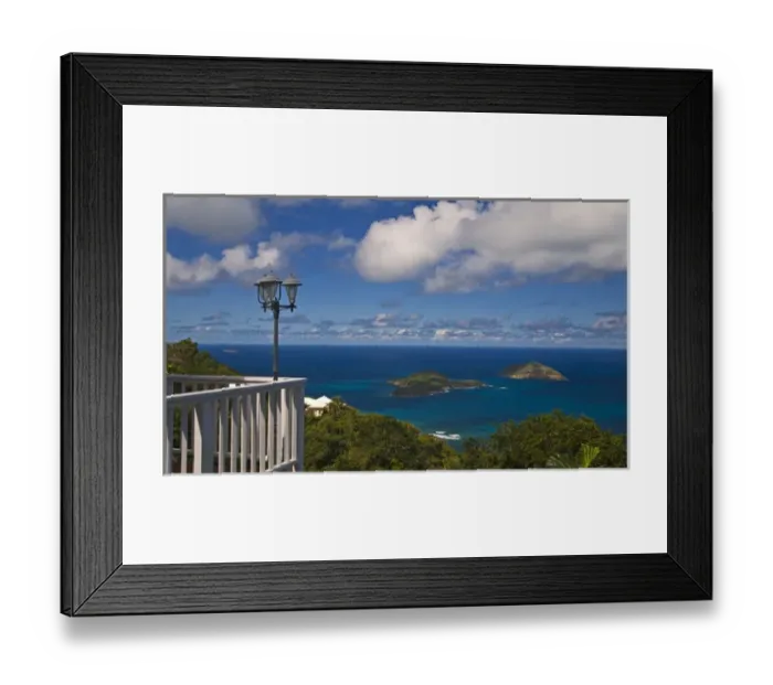 Framed Print : A scenic view of Hull Bay from Mountain Top Estates St. Thamas Framed Print : A scenic view of Hull Bay from Mountain Top Estates St. Thamas