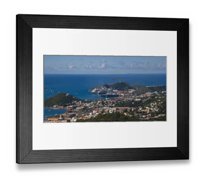Framed Print : A view of Hull Bay in St. Thomas Framed Print : A view of Hull Bay in St. Thomas