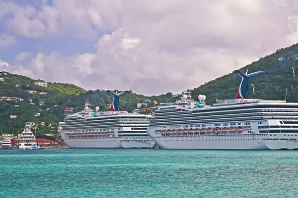 Carnival Cruise Line ships Truimph and Glory'