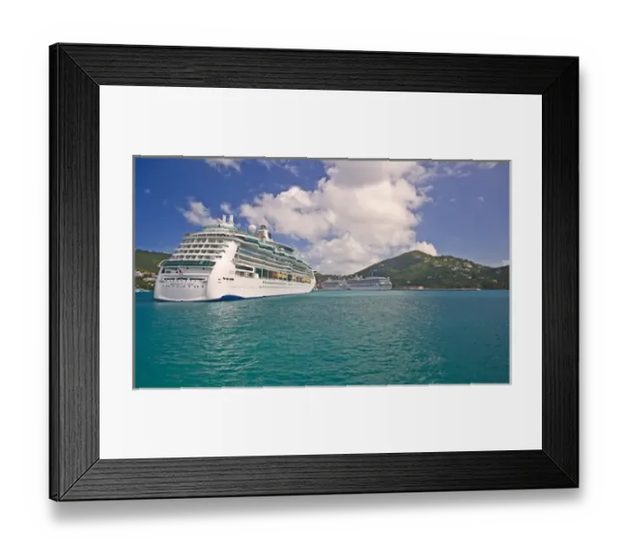 Framed Print : Royal Caribbean Cruise Line Framed Print : Royal Caribbean Cruise Line