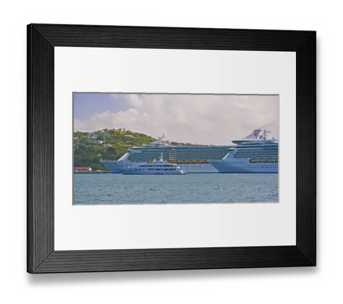 Framed Print : Royal Caribbean Cruise Line Framed Print : Royal Caribbean Cruise Line