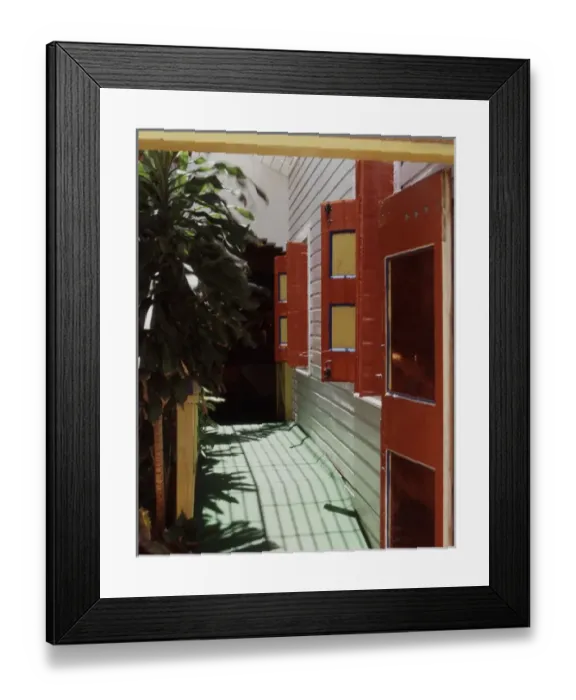 Framed Print : 01. Caribbean, St. Martin. Town of Marigot Framed Print : 01. Caribbean, St. Martin. Town of Marigot