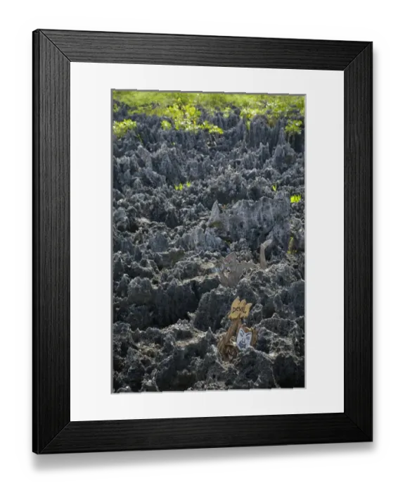 Framed Print : Caribbean Sea, Cayman Islands. The town of Hell on Grand Cayman Framed Print : Caribbean Sea, Cayman Islands. The town of Hell on Grand Cayman