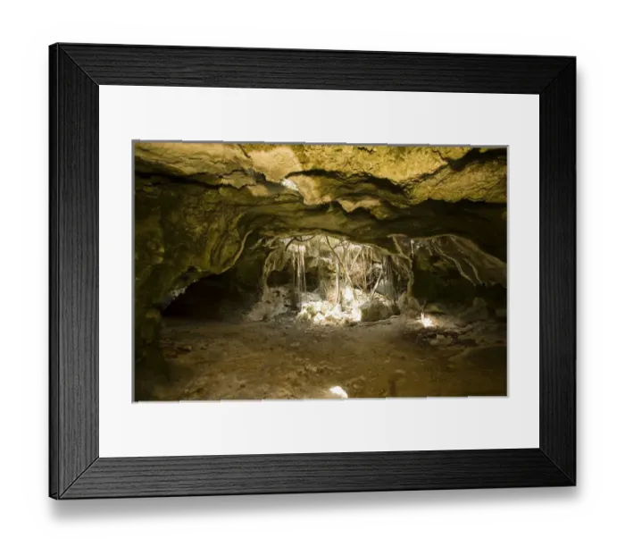 Framed Print : Cave inside the Bluff, Cayman Brac, Cayman Islands, Caribbean Framed Print : Cave inside the Bluff, Cayman Brac, Cayman Islands, Caribbean