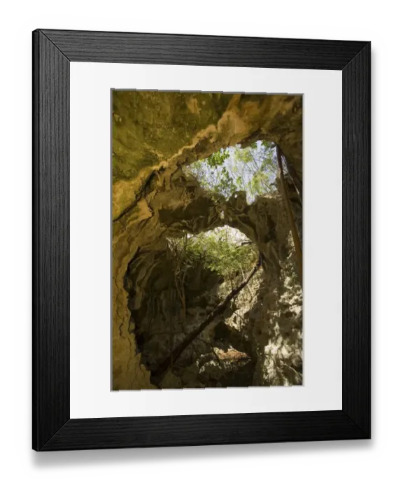 Framed Print : Cave inside the Bluff, Cayman Brac, Cayman Islands, Caribbean Framed Print : Cave inside the Bluff, Cayman Brac, Cayman Islands, Caribbean