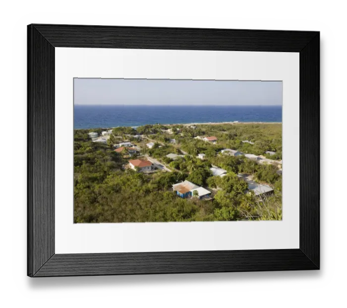 Framed Print : Spot Bay, Cayman Brac, Cayman Islands, Caribbean