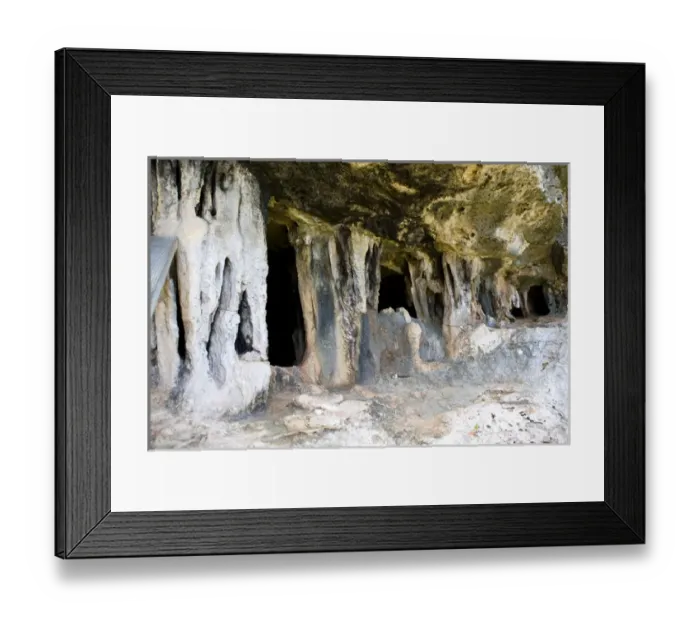 Framed Print : Peters Cave, Cayman Brac, Cayman Islands, Caribbean