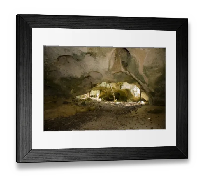 Framed Print : Limestone cave, Cayman Brac, Cayman Islands, Caribbean Framed Print : Limestone cave, Cayman Brac, Cayman Islands, Caribbean