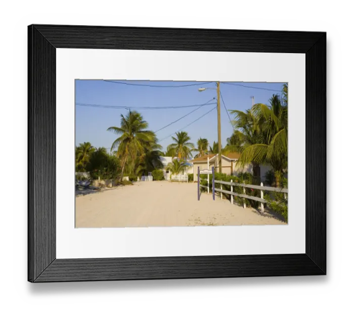Framed Print : South Town, Little Cayman, Cayman Islands, Caribbean Framed Print : South Town, Little Cayman, Cayman Islands, Caribbean