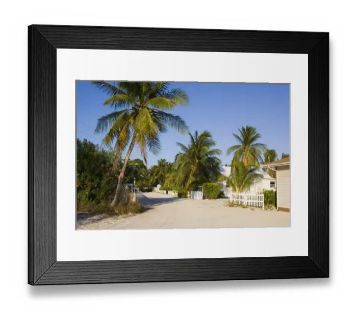 Framed Print : South Town, Little Cayman, Cayman Islands, Caribbean Framed Print : South Town, Little Cayman, Cayman Islands, Caribbean