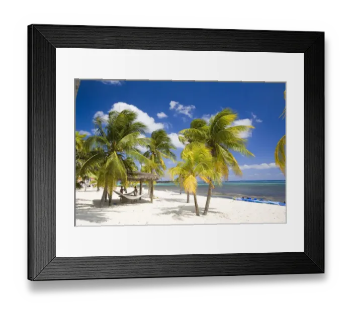 Framed Print : Southern Cross Club, Little Cayman, Cayman Islands, Caribbean