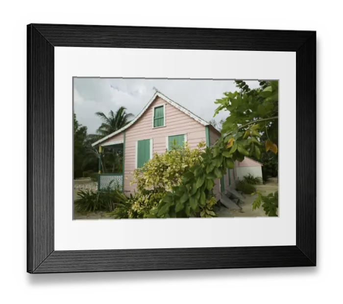 Framed Print : CAYMAN ISLANDS - GRAND CAYMAN - Frank Sound: Queen Elizabeth 2 Botanic Park - Heritage