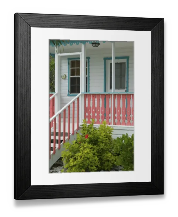 Framed Print : CAYMAN ISLANDS - CAYMAN BRAC - Goat Bay: Beach Cottage Framed Print : CAYMAN ISLANDS - CAYMAN BRAC - Goat Bay: Beach Cottage
