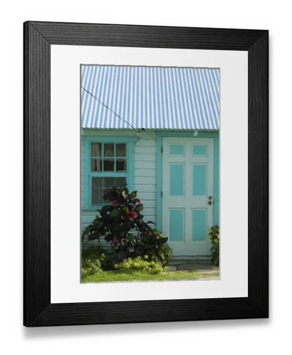 Framed Print : CAYMAN ISLANDS - CAYMAN BRAC - Spot Bay: Cottage Framed Print : CAYMAN ISLANDS - CAYMAN BRAC - Spot Bay: Cottage