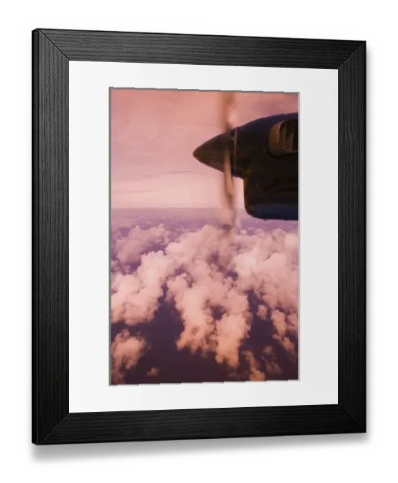 Framed Print : CAYMAN ISLANDS - LITTLE CAYMAN - Aerial: View of Little Cayman Island from Passenger Framed Print : CAYMAN ISLANDS - LITTLE CAYMAN - Aerial: View of Little Cayman Island from Passenger