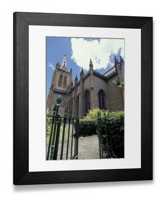 Framed Print : Caribbean, Trinidad, Port of Spain Trinity Cathedral Framed Print : Caribbean, Trinidad, Port of Spain Trinity Cathedral