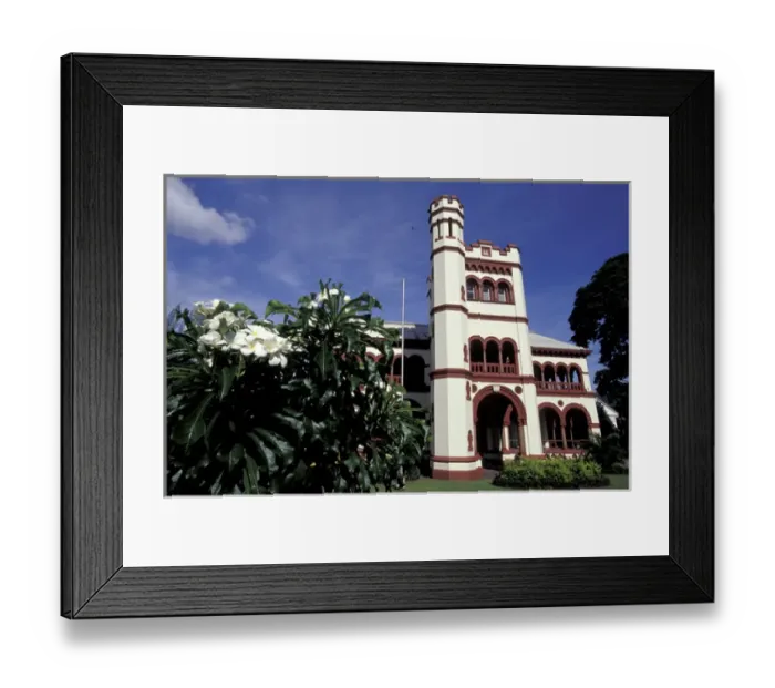 Framed Print : Caribbean, Trinidad, Port of Spain Fort George Framed Print : Caribbean, Trinidad, Port of Spain Fort George