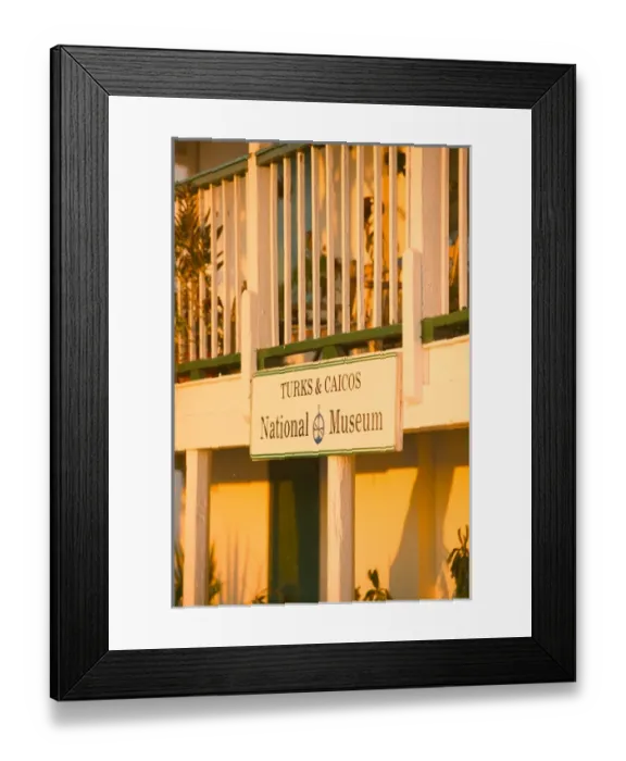 Framed Print : TURKS & CAICOS, Grand Turk Island, Cockburn Town Turks & Caicos National Museum Framed Print : TURKS & CAICOS, Grand Turk Island, Cockburn Town Turks & Caicos National Museum