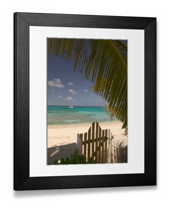 Framed Print : TURKS & CAICOS, Grand Turk Island, Cockburn Town Beach gate, Front Street Framed Print : TURKS & CAICOS, Grand Turk Island, Cockburn Town Beach gate, Front Street
