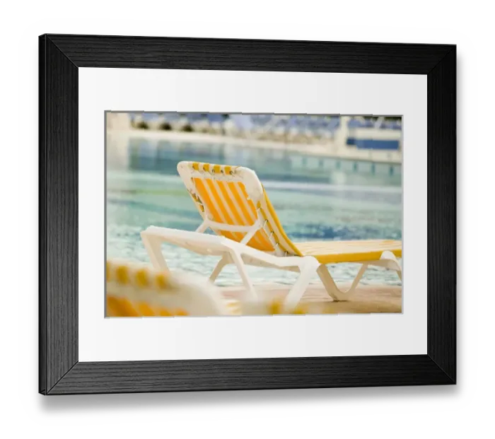Framed Print : Turks & Caicos, Providenciales Island, Grace Bay, pool chair detail, Beaches Hotel Framed Print : Turks & Caicos, Providenciales Island, Grace Bay, pool chair detail, Beaches Hotel