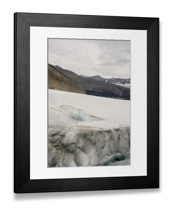 Framed Print : Canada: Alberta, Columbia Icefields Center Bus Tour, Athabasca Glacier Framed Print : Canada: Alberta, Columbia Icefields Center Bus Tour, Athabasca Glacier