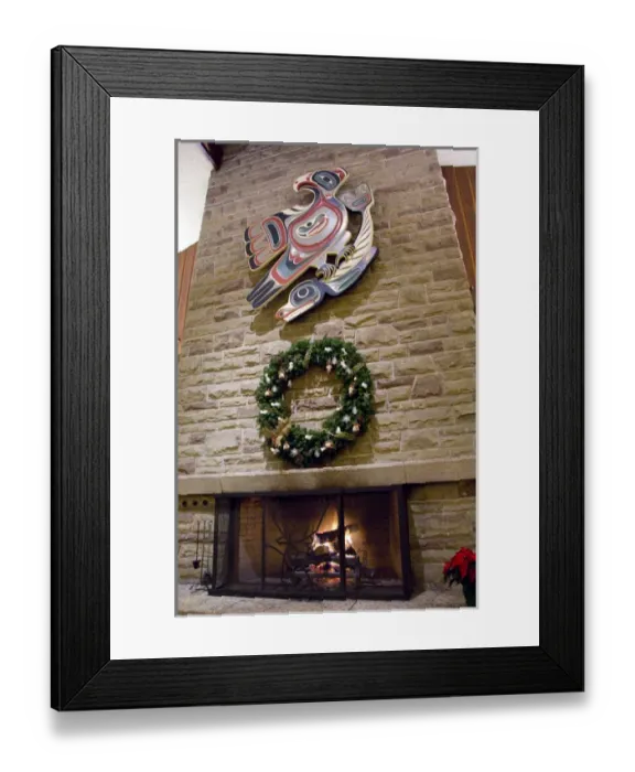 Framed Print : Canada, Alberta, Jasper, Jasper NP. Fairmont Jasper Park Lodge