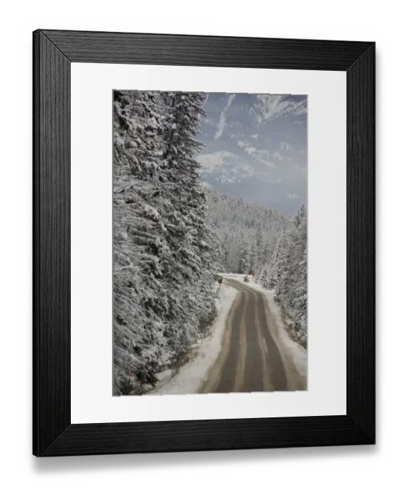 Framed Print : Canada, Alberta, Jasper, Jasper NP. Fairmont Jasper Park Lodge, road to lodge Framed Print : Canada, Alberta, Jasper, Jasper NP. Fairmont Jasper Park Lodge, road to lodge