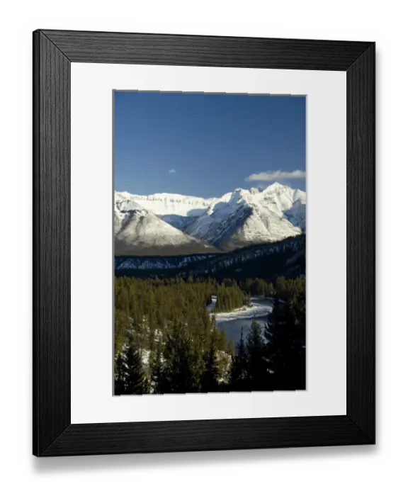 Framed Print : Canada, Alberta, Banff. Views of the Bow Valley from the summit of Sulphur Mountain Framed Print : Canada, Alberta, Banff. Views of the Bow Valley from the summit of Sulphur Mountain