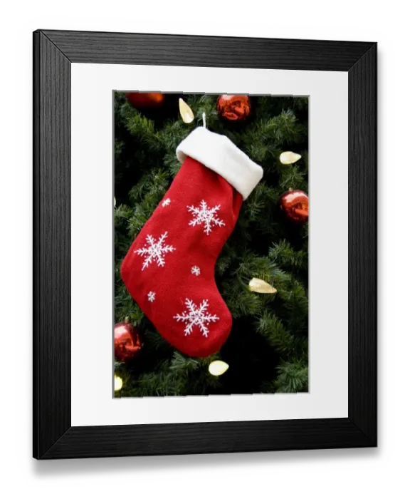 Framed Print : North America. Christmas decorations on tree Framed Print : North America. Christmas decorations on tree