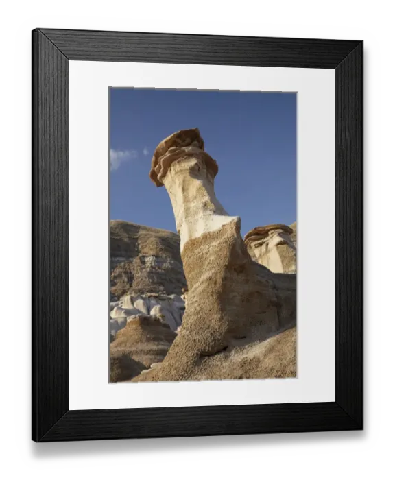 Framed Print : Hoodoos near Drumheller, Alberta, Canada