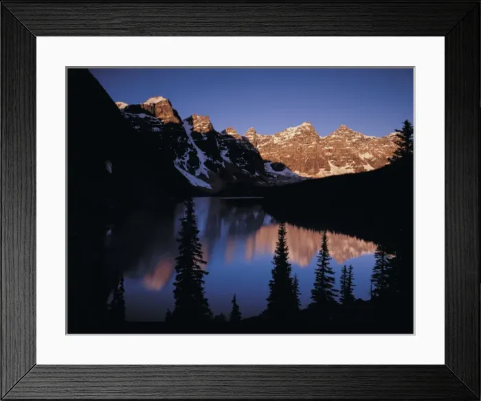 Framed Print : 02. Canada, Alberta, Canadian Rockies, Banff NP