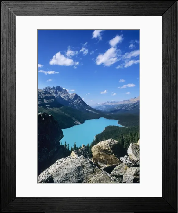 Framed Print : Peyto Lake along Icefields Parkway, Banff National Park, Alberta, Canada Framed Print : Peyto Lake along Icefields Parkway, Banff National Park, Alberta, Canada