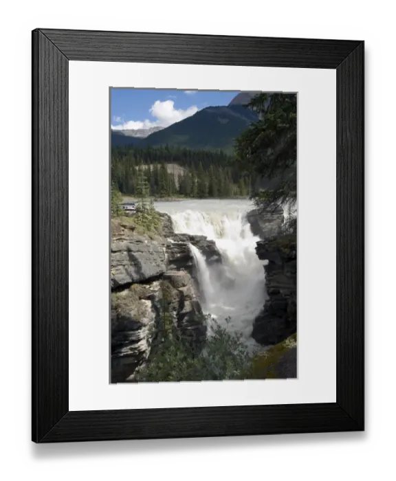 Framed Print : Athabasca Falls, Jasper National Park Alberta, Canada Framed Print : Athabasca Falls, Jasper National Park Alberta, Canada