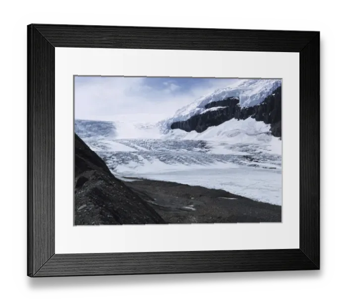 Framed Print : Canada, Alberta, Columbia Icefields. Athabasca Glacier at the Columbia Icefields in Jasper NP Framed Print : Canada, Alberta, Columbia Icefields. Athabasca Glacier at the Columbia Icefields in Jasper NP