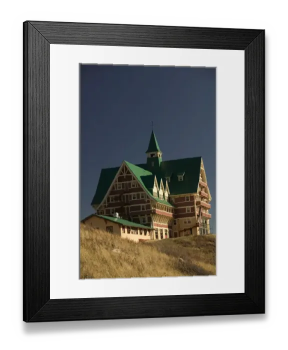 Framed Print : 02. Canada, Alberta: Waterton Lakes National Park