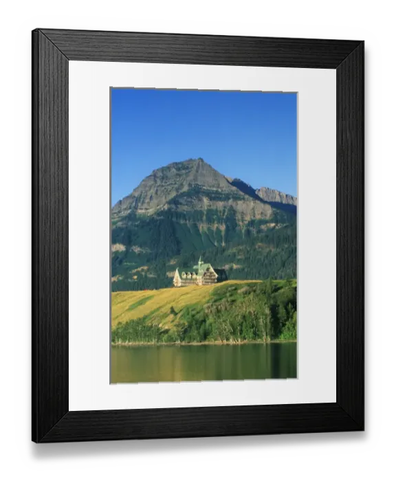 Framed Print : Prince of Wales Hotel, Waterton Lakes NP, Alberta, Canada
