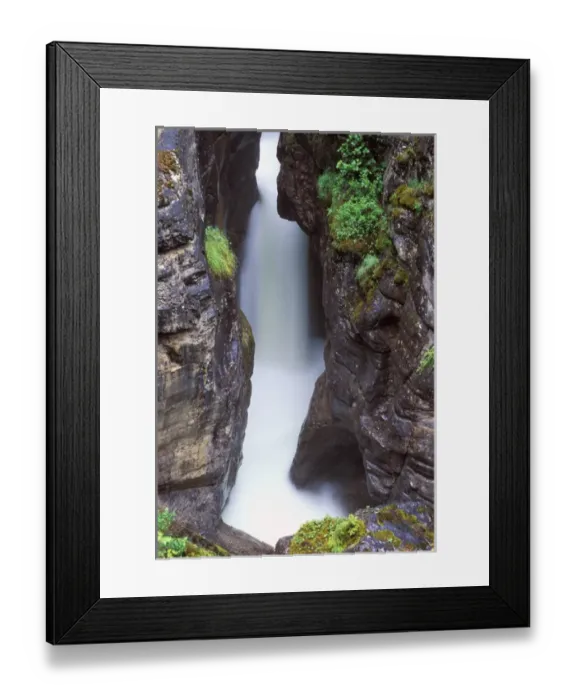 Framed Print : N. A. Canada, Alberta, Jasper NP, Malign Canyon Framed Print : N. A. Canada, Alberta, Jasper NP, Malign Canyon