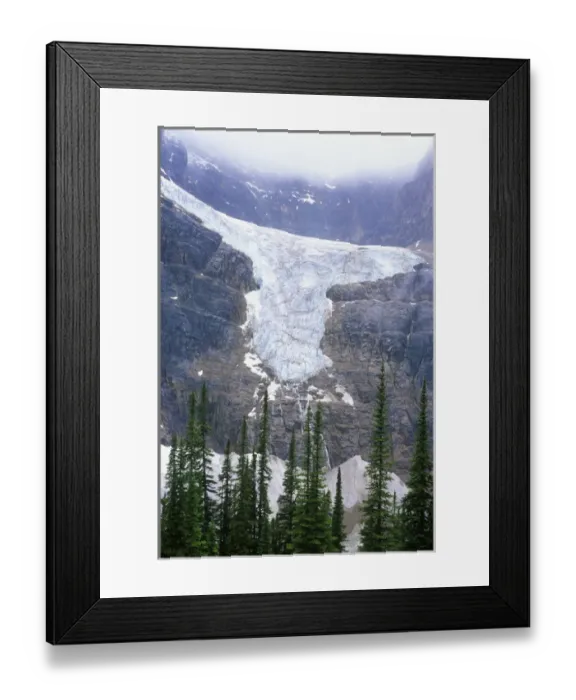 Framed Print : N. A. Canada, Alberta, Jasper NP, Angel Glacier Framed Print : N. A. Canada, Alberta, Jasper NP, Angel Glacier
